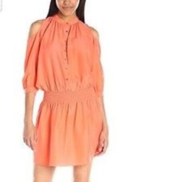 NWT! Nicole Miller Artelier Cold Shoulder Dress - Picture 1 of 5